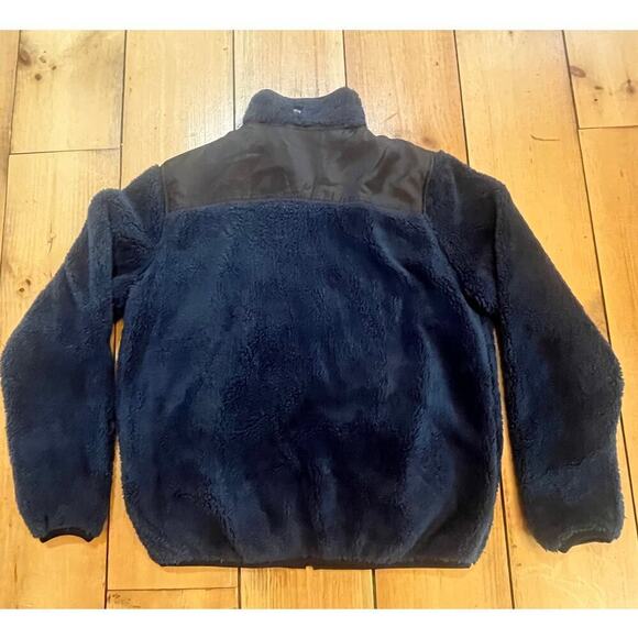 Raw Yarn Industries Brooklyn NYC LA Men's Sherpa Navy Full Zip Jacket. Size M - Picture 2 of 7
